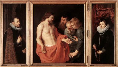 Rubens: The Incredulity of St Thomas - Hitetlen Tamás